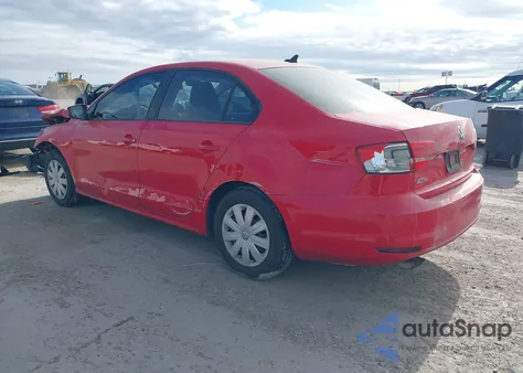 2015 Volkswagen Jetta 2.0L S z USA, uszkodzony, nr VIN 3VW2K7AJ1FM291517